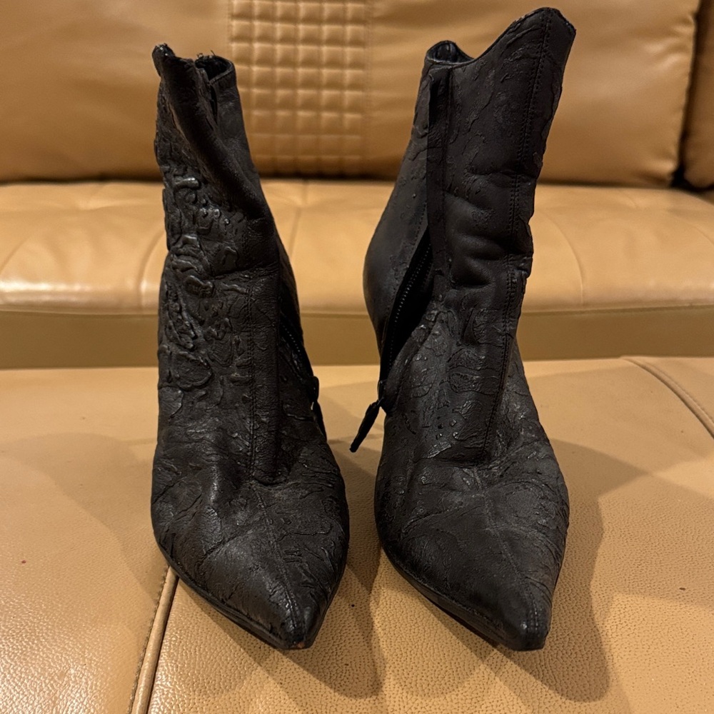 Vero Cuoio Made in Italy 🇮🇹 Elegant Black Women's Ankle Boots